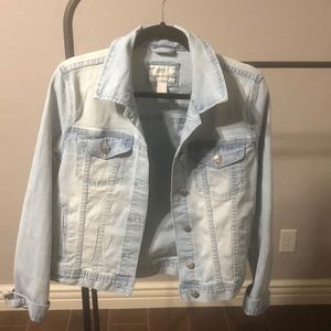 Light blue denim jacket
